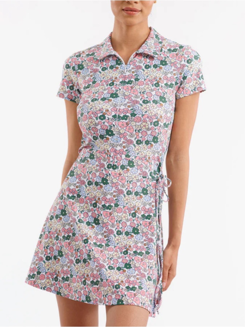 Smith and Quinn Ivy Dress Floral Forrest Poppies Golf Dress